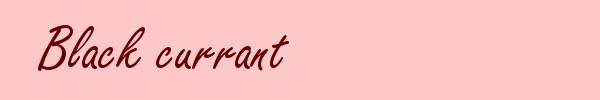Black currant